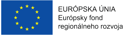 Logo Európsky fond regionálneho rozvoja